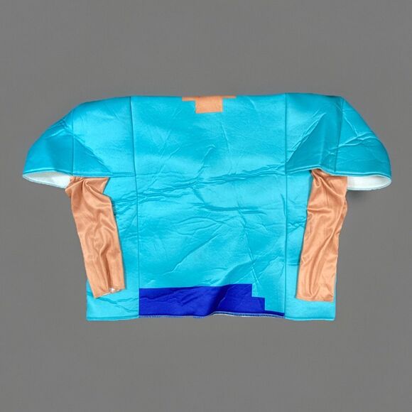 Minecraft Original Steve Costume Shirt - Tunic Blue Brown Mojang Classic Size M - Picture 1 of 11